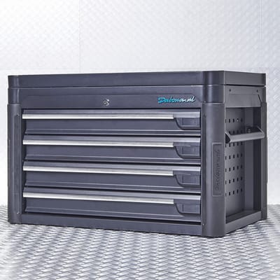 Datona® Gereedschapskist tech-line 80 cm - Zwart