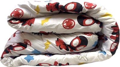 2-1 Kids Dekbed zonder overtrek Dekbed - 140 x 200 + 1 kussensloop 60x70 - Spiderman