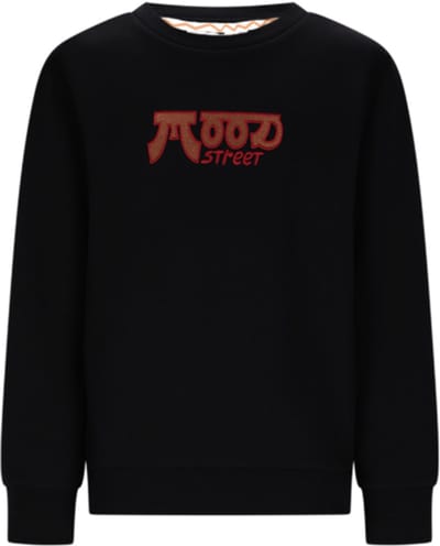 Moodstreet-Jongens SEV -MOODstreet- sweater-Zwart