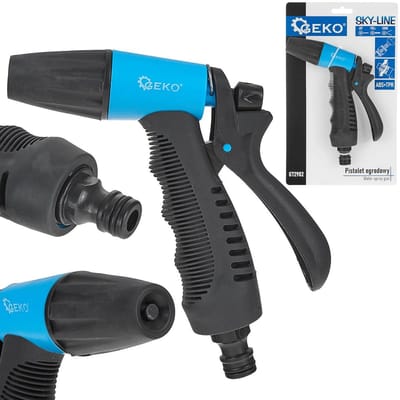 GEKO Verstelbare tuinsproeier - Comfortabele grip - Precieze waterregeling - Duurzaam kunststof