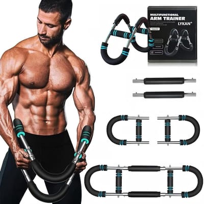 Verstelbare Power Twister Armspiertrainer 18-55 kg – Draagbare Krachttrainer voor Borst en Armen