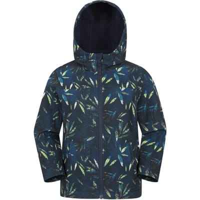 Mountain Warehouse Kinder/Kids Exodus Waterafstotend Soft Shell Jasje (Benzine)