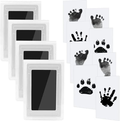 Solidchoice - Baby Afdrukset voor Hand- en Voetafdrukken met Kleurensets