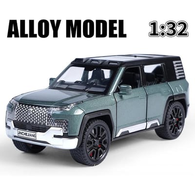 1/32 Byd Yangwang U8 Legering Auto Model Diecast Speelgoed Metaal Off-Road Voertuigen Simulatie Auto Modellen Met Pull Back Cadeaus Voor Vrienden