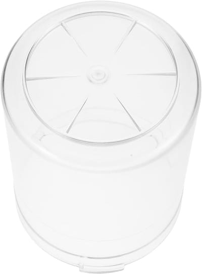 Healeved Transparante Waterbeker voor Haarstomer Hittebestendig Plastic Watertank Accessoire voor Salons Duurzaam Stil voor Professionele Haarverzorging