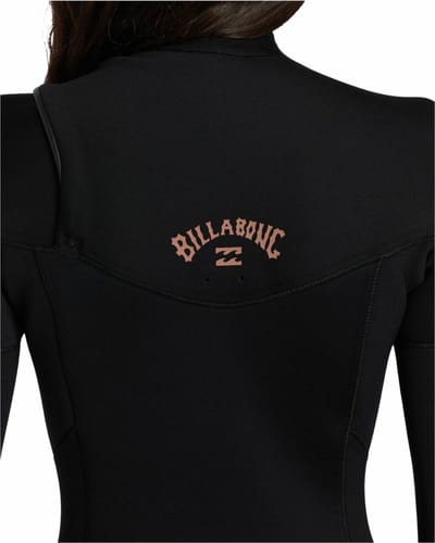 2026 Billabong Dames Foil 3/2mm Borst Ritssluiting Wetsuit