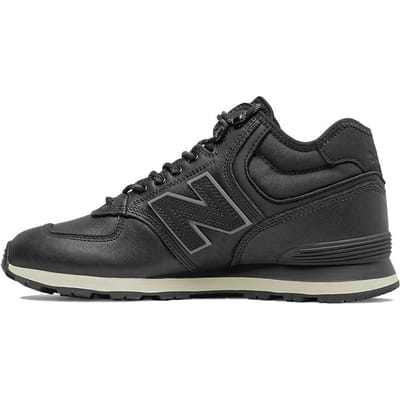 New Balance NB 574 Retro Antislip Duurzaam Mid-Top Casual Urban Commuting Hardloopschoenen Unisex sneaker Zwart MH574GX1 36 gray