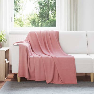 vidaXL - plaid - Roze - 200 - x - 150 - cm - 0.42 - kg - Fleece