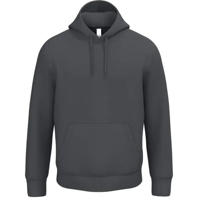 iDeal Basic Brand Uniseks sweater met capuchon IB402 - Ideal Dark Grey - XS
