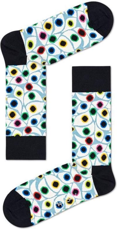 Happy Socks OEY01-0100 Organic Eyes Sock 36-40