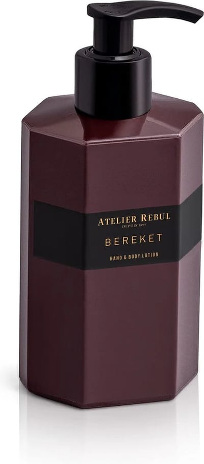 Atelier Rebul Bereket - Hand & Body Lotion (250ml) - Natuurlijk - Zoete & Frisse Geur - Voor Alle Huidtypes