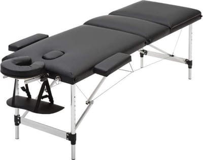 Massagetafel - Verstelbaar, Aluminium en Behandeltafel - Voor Eetkamer, Woonkamer en Kantoor