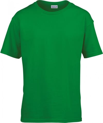 Gildan Softstyle Euro Fit Youth T-shirt GI6400B - Irish Green - 9/11 years (L)