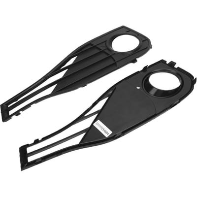 1 Paire de Contour de Phare Antibrouillard 51117294684 Gauche Droite Remplacement pour Pare-chocs Avant 428i 430i 435i 440i de Base black