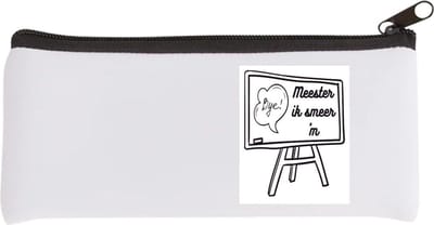 Akyol - meester ik smeer ´m Etui - Meester - meester - leraar - 20 bij 9 cm