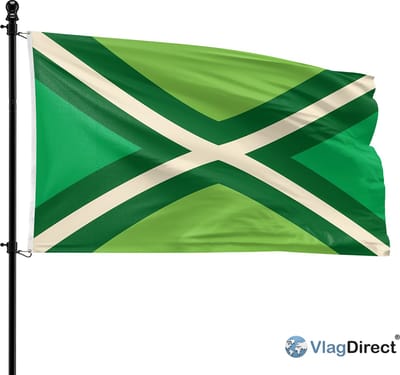 VlagDirect - Achterhoekse vlag - Achterhoek vlag - 150 x 225 cm - XL vlag.
