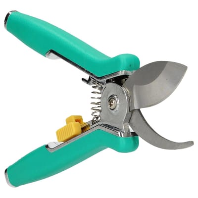 Benson Kromme bloemen snoeischaar - 15 cm - Voor links- en rechtshandigen - Snijdt takken tot 18 mm