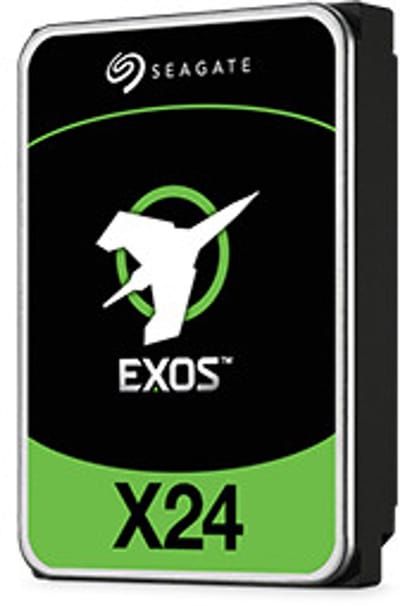 Seagate Exos X24 interne harde schijf 16 TB 7200 RPM 512 MB 3.5" SATA III