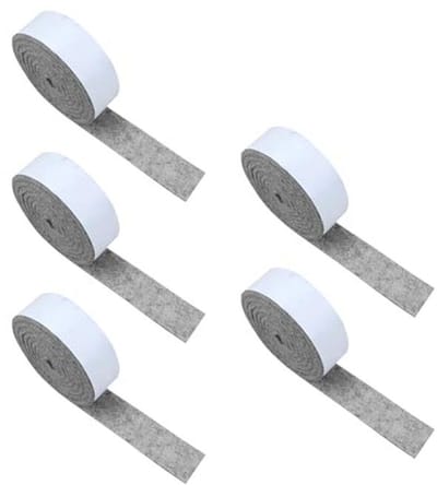 Zelfklevende Viltglijders - 5 Rollen Antislip Viltstrips voor Meubels en Vloeren
