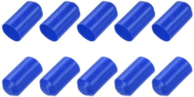 NTHProducts - Heat Shrink End Caps - Waterdichte afsluitdop - 25mm ID x 50mm L - Bescherming voor kabels - Blauw - Voor elektrische toepassingen
