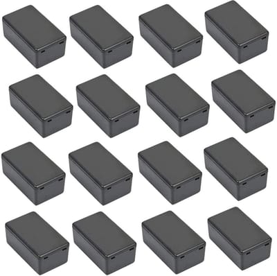 16-delige kunststof behuizing voor elektronische projecten, instrumenten en schakelingen - ideale junction box voor diverse toepassingen