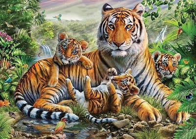 VDTOYS® DIAMOND PAINTING volwassenen - vdt029 -  vierkante steentjes - full -  groot formaat - nieuwe tekeningen - 55 op 45 cm (canvas) - 50 op 40 (foto)