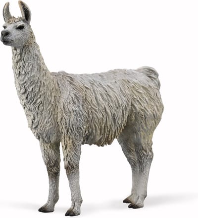 COLLECTA Figurine - Lama - (M) - Boerderijdieren - Handgeschilderd - Miniatuur