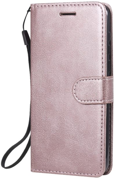 Coverup Hoesje - Geschikt voor Huawei Y5P Hoesje - Coverup Book Case - Rose Gold