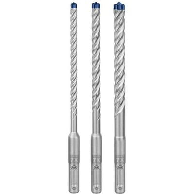 Bosch Accessories EXPERT SDS plus-7X 2608900196 Hamerboor 3-delig 6 mm, 8 mm, 10 mm SDS-Plus 3 stuk(s)