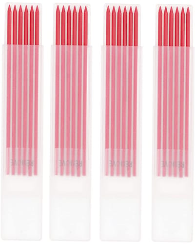 Dailygoods- Potloodvulling 24 Stuks - 2,8 mm Diameter - Premium Grafiet - Opbergdozen - Duurzaam - Ideale Vervangingen - Potlood