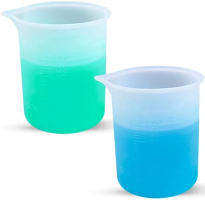 Maatbekers voor wasgoed, 150 ml, siliconen, herbruikbare vloeibare maatbekers voor wasmiddel, geen rommel of lekken meer voor je huis of slaapzaal