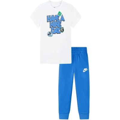 T-shirt en broek voor babyjongens Nike NSW SOA