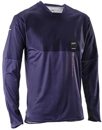 Leatt Trail 6.0 Cargo Trui Met Lange Mouwen Blauw,Paars M Man