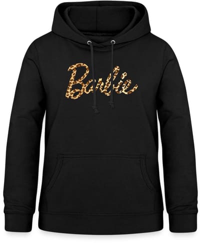 Barbie Leo Print Logo Hoodie Dames