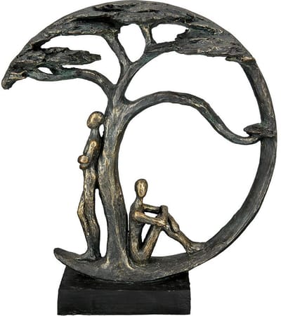 sculptuur mooie momenten - liefdes beeld - levensboom - 9x28x32
