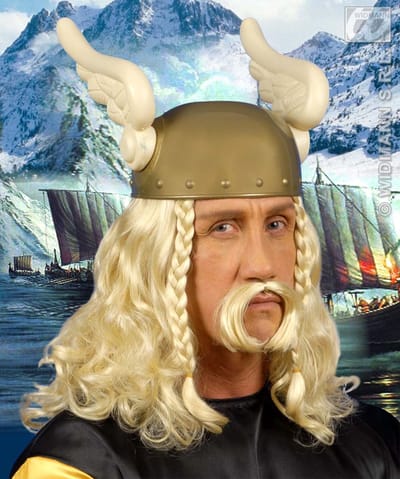 Asterix pruik Viking