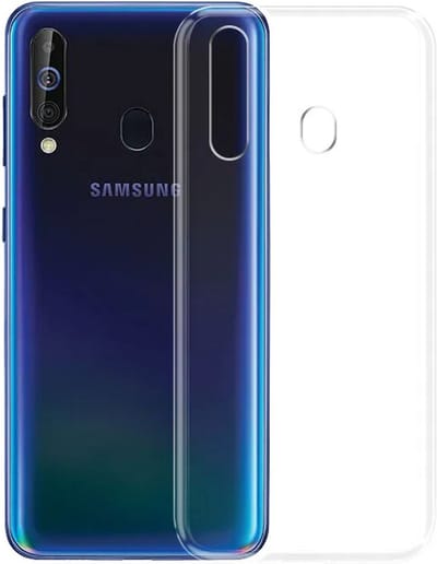 DrPhone TPU Hoesje - Transparant Ultra Dun Premium Soft-Gel Case - Geschikt voor Samsung Galaxy A20E