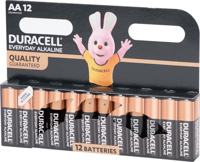 Duracell Alkaline AA 12 stuks