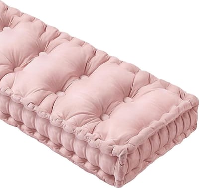 Bankkussen - Zitkussen - Buiten Zitten - Zacht Fluweel - 130x55cm - Effenn