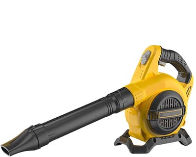 Speelgoed Bladblazer - Werk Speelgoed - Buiten Spelen - Op Batterijen - 42 cm - Geel