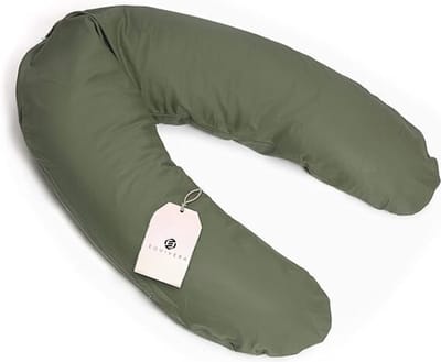 Equivera Zijslaapkussen Volwassenen - Zijslaapkussen - Lichaamskussen Zijslaper - Zijslaap Kussen Volwassenen - Zwangerschapskussen - Voedingskussen - Borstvoedingskussen - Body Pillow - Voor een comfortabele nachtrust!