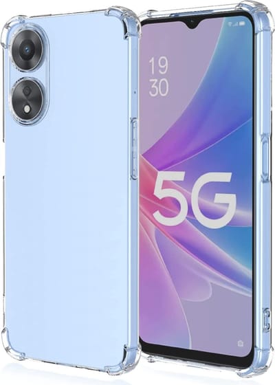Hoesje geschikt voor Oppo A78 - Back Cover Case ShockGuard Transparant