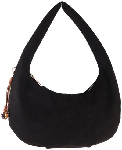 Giuliano kunstlederen suede schoudertas Adelyn - Dames - Zwart