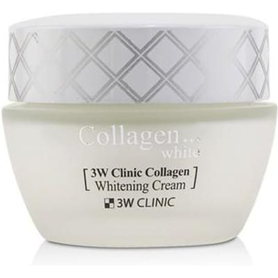 3W CLINIC Crème Blanchissante au Collagène Peau de Verre Éclaircissante 60ml white