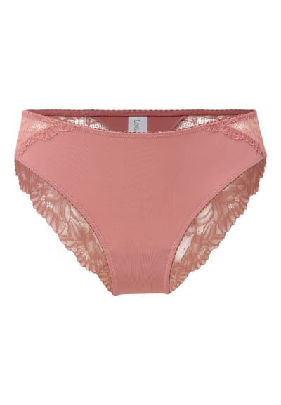 LingaDore Daily Lace Slip Old rose Roze M