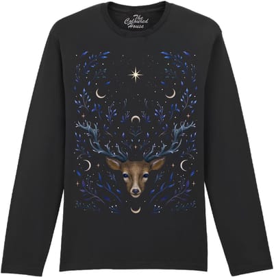 Hert Deer Dream The Coloured House Longsleeve T-shirt XXL