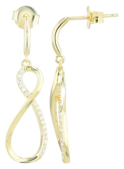 AKZENT Akzent damesoorbel "Vesa" van 925 Sterlingzilver, gerhodineerd, duurzaam