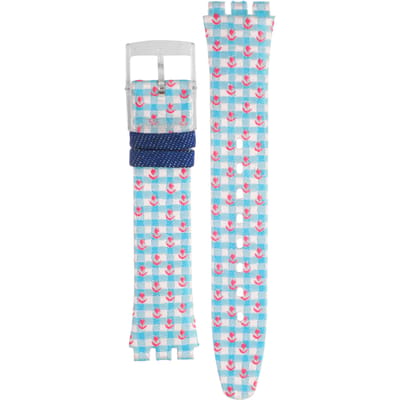 Swatch Plastic - Originals Medium (34mm) /Access/Solar/Musicall/Stop - G/SK/SL/SR/SS/SO28 AGZ291 GZ291 Rose4U band