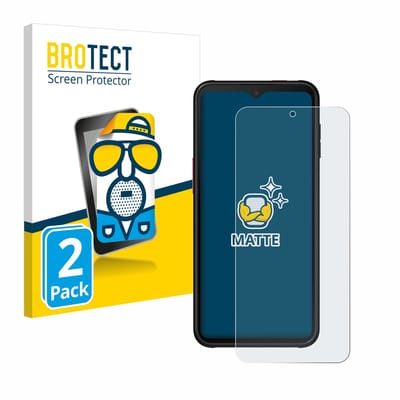 BROTECT - Screenprotector voor Samsung Galaxy XCover 6 Pro Enterprise Edition - Folie Beschermfolie matte 2 Stuks