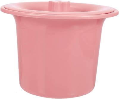 Nacht Urinoir - Plas Pot - Voor Bedlegerigen - Met Deksel - 23 x 23 cm - Zoals Getoond